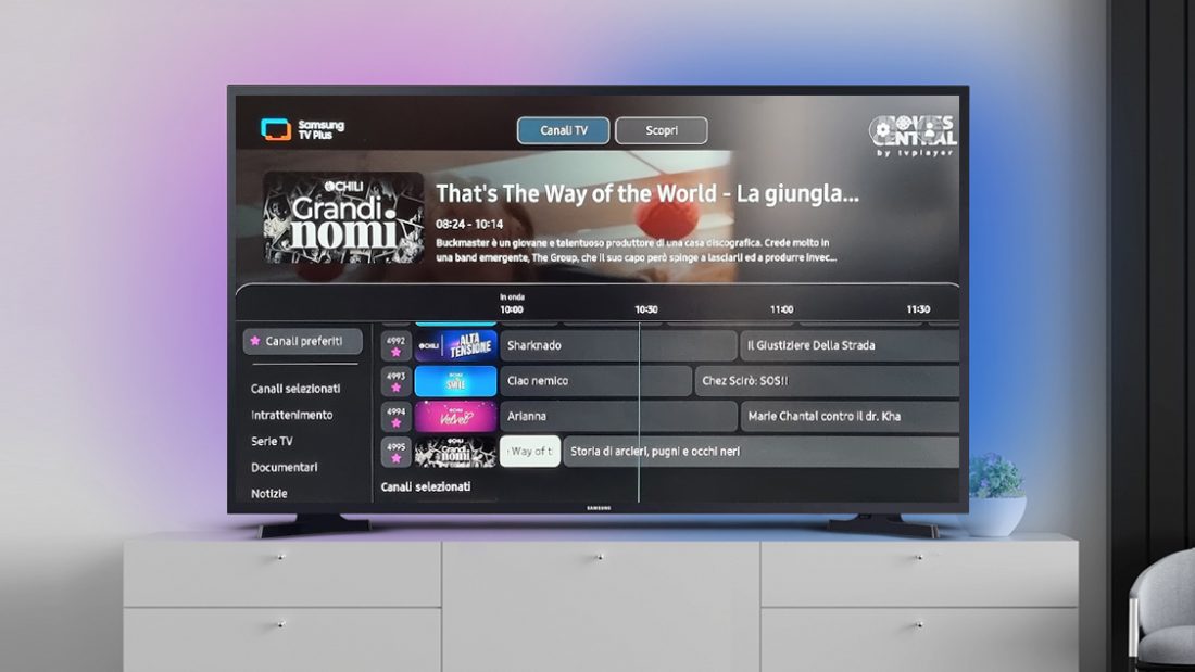 CHILI FAST CHANNELS ON SAMSUNG TV PLUS